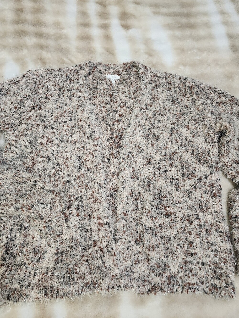 Maurices Fuzzy Soft Knit Cardigan Sweater